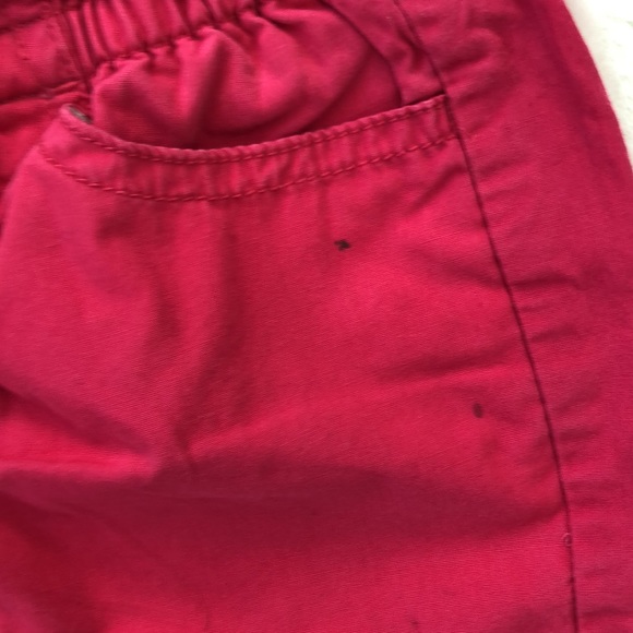 Gymboree pink rolled cuff cotton shorts size 3 - Picture 4 of 5